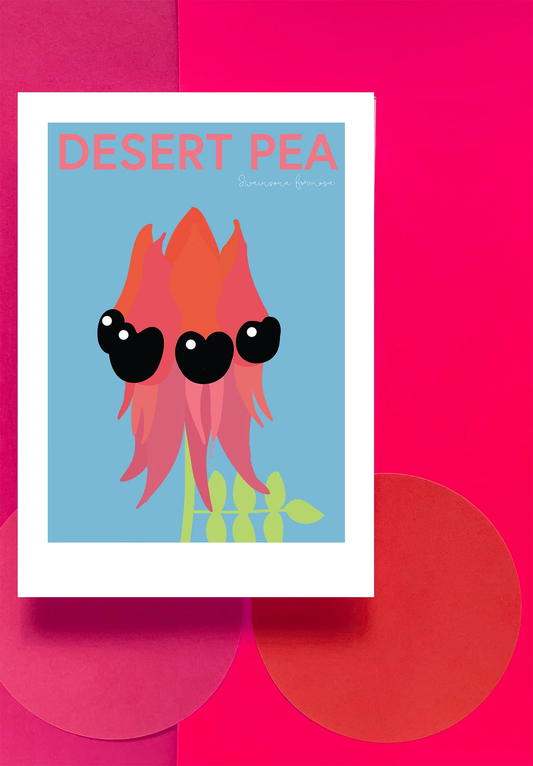 Sturt's Desert Pea Print